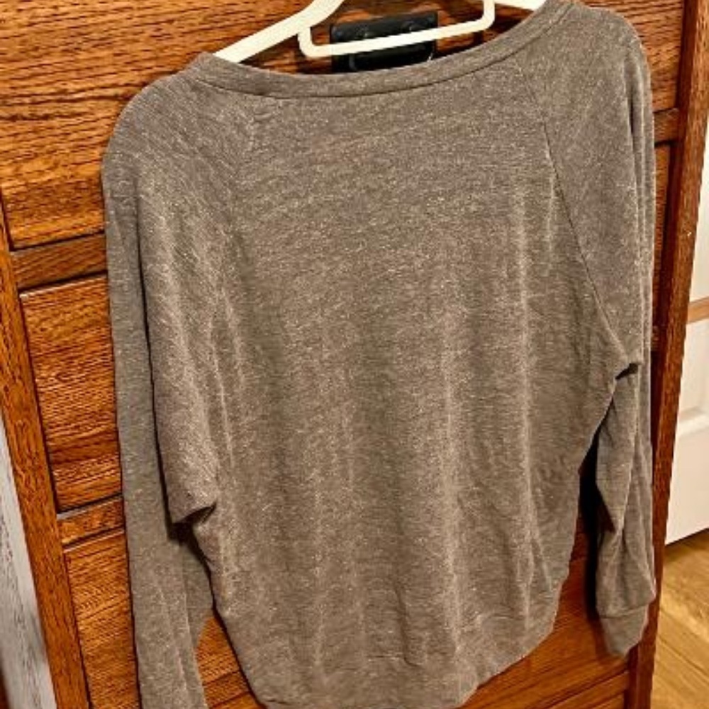 American Apparel Tri-Coffee Terry Sweatshirt Size Medium
